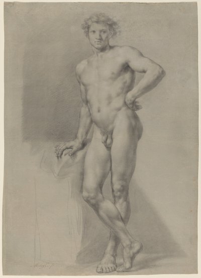 男性ヌード研究 作： Anton Raphael Mengs