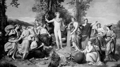 パルナッソス、1761 作： Anton Raphael Mengs