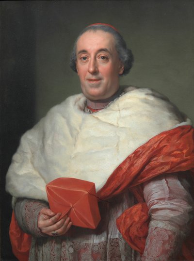 セラーダ枢機卿の肖像 作： Anton Raphael Mengs