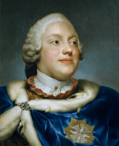 ザクセン選帝侯フレデリック・クリスチャンの肖像 油彩・キャンバス 53x41cm 作： Anton Raphael Mengs