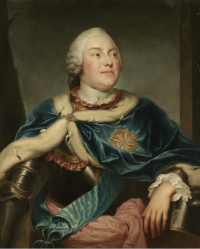 ザクセン選帝侯フレデリック・クリスチャンの肖像1722-1763 作： Anton Raphael Mengs