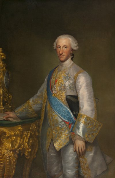 インファンテドンルイスデボルボンの肖像、1776年頃 作： Anton Raphael Mengs