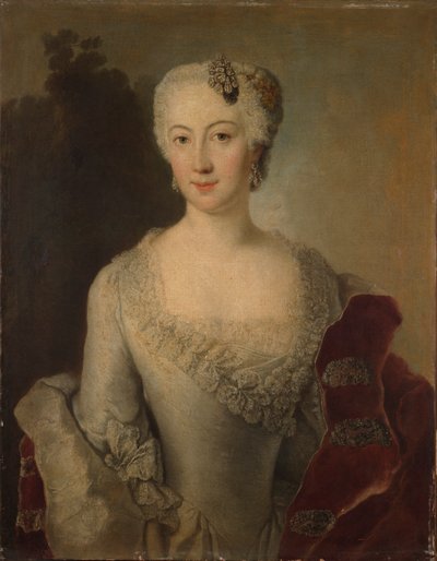 女性の肖像 作： Anton Raphael Mengs
