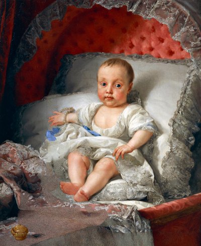 ブルボン家のカルロータ・ジョアキーナの肖像（アントン・ラファエル・メングス作 作： Anton Raphael Mengs