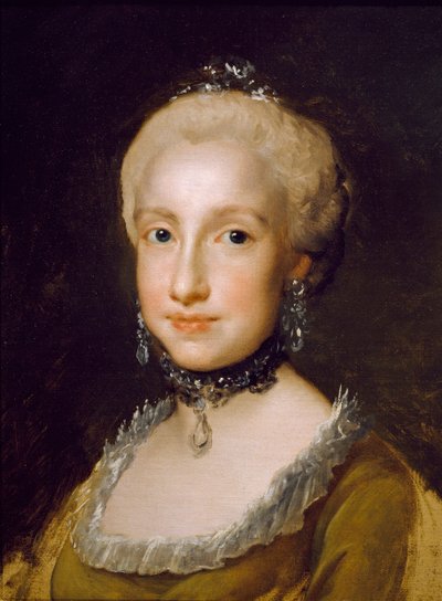 ブルボン家のインファンタ・マリア・ルイサの肖像（アントン・ラファエル・メングス作 作： Anton Raphael Mengs
