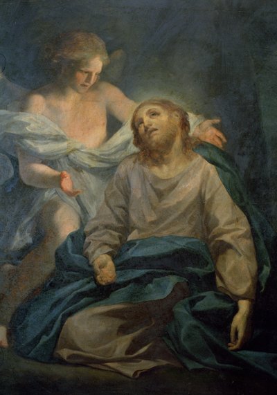 果樹園での祈り 作： Anton Raphael Mengs