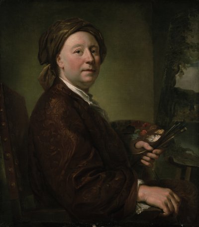 リチャード・ウィルソン（1714-82） 1752年 （キャンバスに油彩） 作： Anton Raphael Mengs