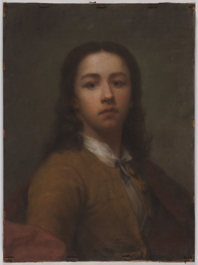 自画像、1700年代半ば。 作： Anton Raphael Mengs