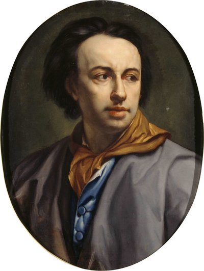自画像 作： Anton Raphael Mengs