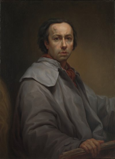 自画像 作： Anton Raphael Mengs
