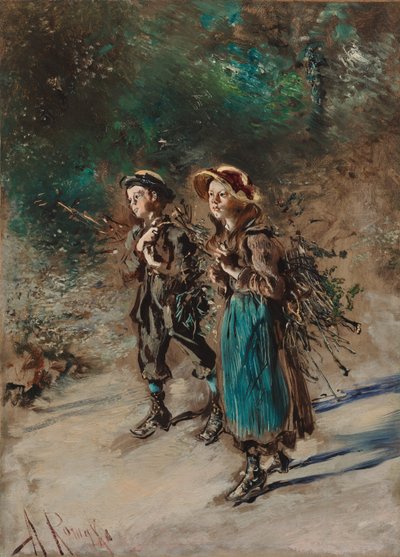 ブラシウッドの子どもたち 作： Anton Romako