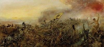 ゼンタの戦いでのサヴォイアのユージーン王子 作： Anton Romako