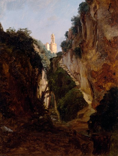 ソレントのロッキー渓谷、アントン スミンク ピットルー (1791-1837)、オランダ、20 世紀 作： Anton Sminck Pitloo