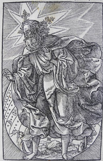 ワーム聖書、1529年からの世界の創造。 作： Anton Woensam