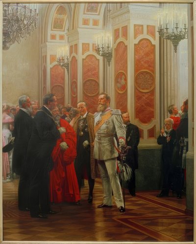 フレデリック3世ホフボール-ヴェルナー 作： Anton Alexander von Werner