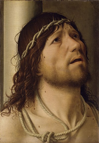 柱のキリスト 作： Antonello da Messina