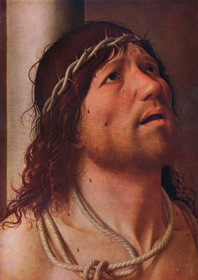 柱のキリスト、c1476 作： Antonello da Messina
