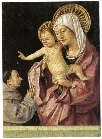聖母子 作： Antonello da Messina
