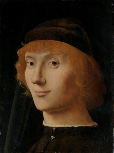 ある青年の肖像 作： Antonello da Messina