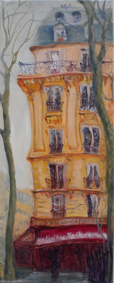 カフェバーラカプチーノ、2010 作： Antonia Myatt
