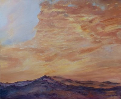 ミッド・アトランティック, 2009 (キャンバスに油彩) 作： Antonia Myatt