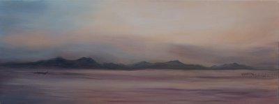 タイ、漁網、2015年（キャンバスに油彩） 作： Antonia Myatt