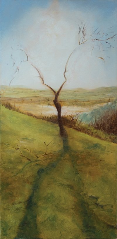 キスツリー, 2013（キャンバスに油彩） 作： Antonia Myatt