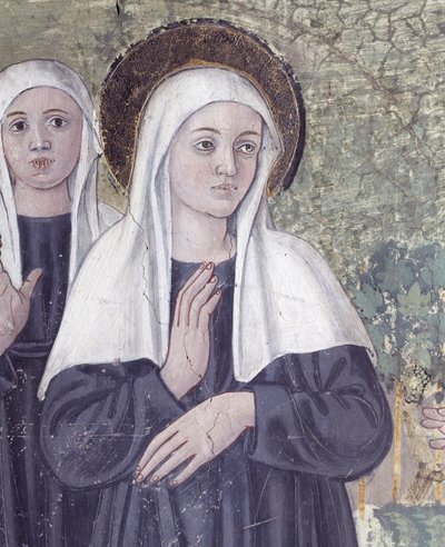 ローマの聖フランシス、1468 作： Antoniazzo Romano