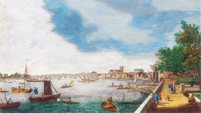 18世紀のロンドン 作： Antonio (after) Canaletto