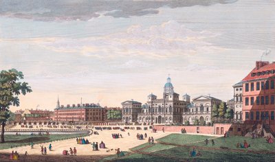 セント・ジェームズ・パークのパレード（ロンドン、18世紀 作： Antonio (after) Canaletto