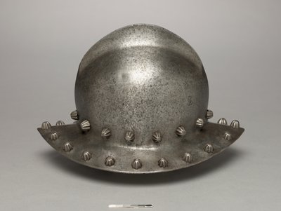 ウォーハット、またはケトルハット、c.1475-1500（鋼） 作： Antonio (workshop of) Missaglia