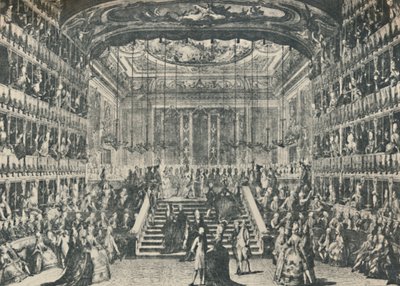 ロシアの大公と公爵夫人の受付、1782年、1925年。 作： Antonio Baratta