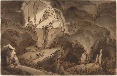 地球の腸への入り口 作： Antonio Basoli
