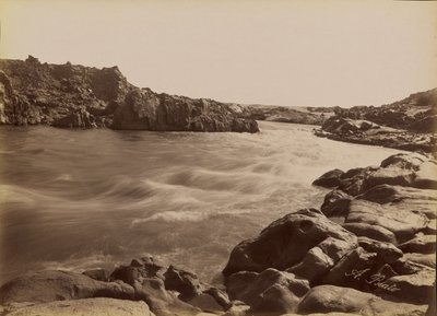 [第一カタラクトの急流]／[Le Rapide de la Premiere Cataracte］ 作： Antonio Beato