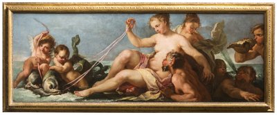 アンフィトリテの凱旋』1716-22年頃（油彩・キャンバス 作： Antonio Bellucci