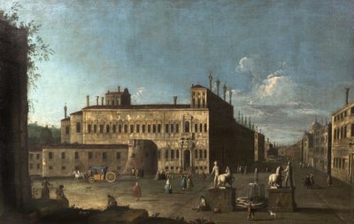 モンテカヴァッロ広場（ローマ、イタリア） 作： Giovanni Antonio Canal