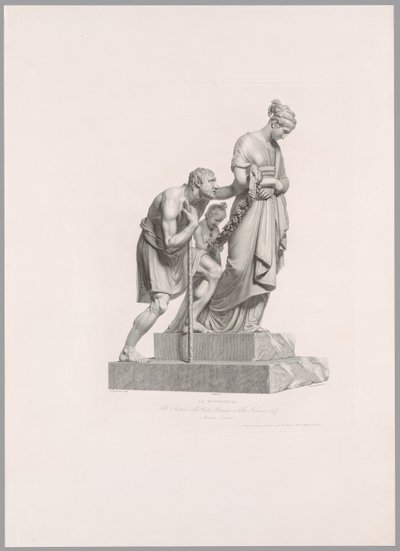 慈善、Oeuvre de Canova より 作： Antonio Canova