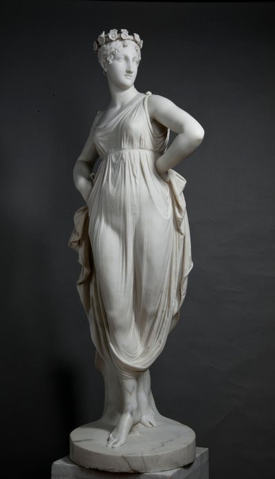 ダンサー、1811-1812。 作： Antonio Canova