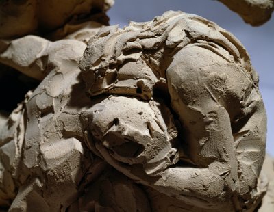 イブとアベル、アダムとイブがアベルの遺体を見つけた時のディテール 作： Antonio Canova