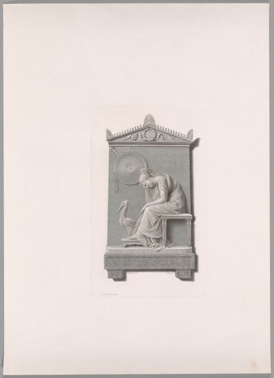 「Oeuvre de Canova」より、オレンジ ナッソーのウィリアム王子の葬儀記念碑 作： Antonio Canova