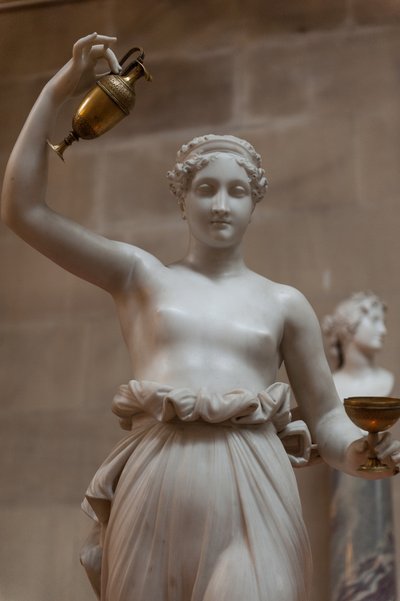 ヘーベ（マーブル 作： Antonio Canova