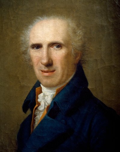 ガスパーレ・ランディ（1756-1830）による彫刻家アントニオ・カノーヴァの肖像、油彩・キャンバス、61x50cm 作： Antonio Canova