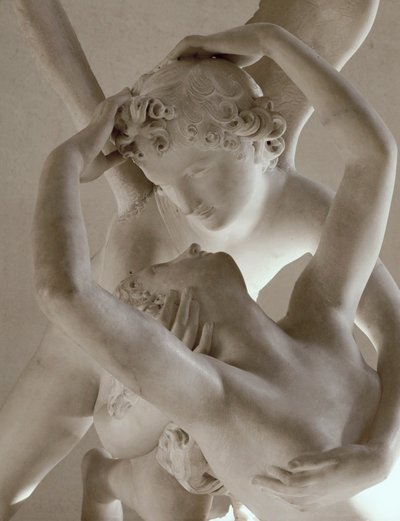 アモールのキスで生き返ったプシュケ ... 作： Antonio Canova