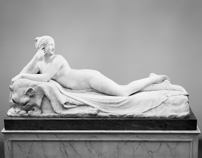 リクライニング・ナイアード 作： Antonio Canova