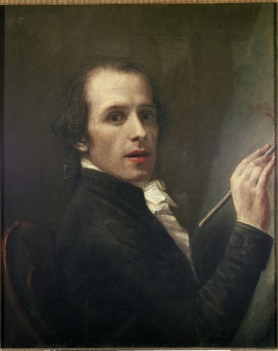 セルフ・ポートレート（油彩・キャンバス 作： Antonio Canova