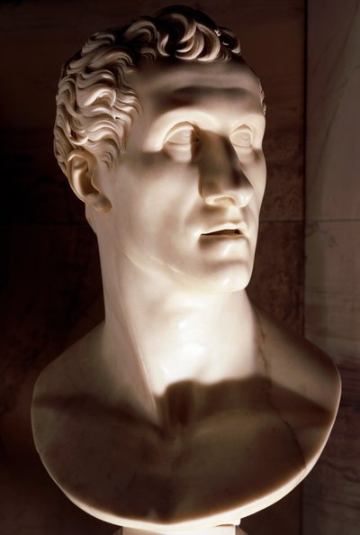アントニオ・カノーヴァの「自画像」。 作： Antonio Canova