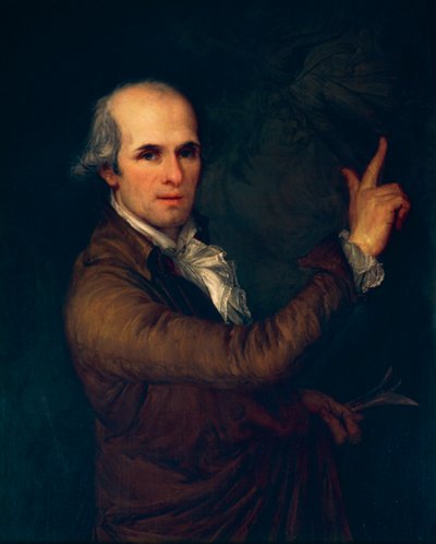 アントニオ・カノーヴァ（1757-1822）の自画像 作： Antonio Canova