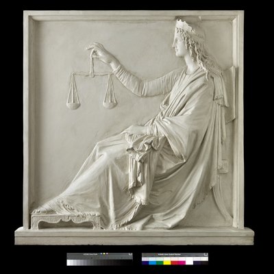 正義、1793（石膏） 作： Antonio Canova