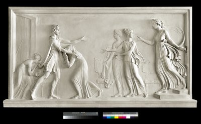 テレマコスの帰還、1787-90（石膏） 作： Antonio Canova