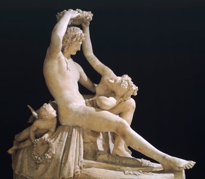 アントニオ・カノーヴァ（1757-1822）作「愛を戴くヴィーナス」石膏模型 作： Antonio Canova